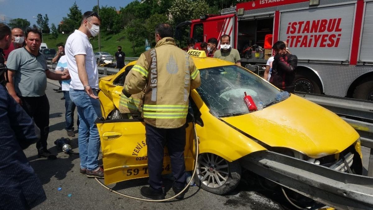 Kağıthane&rsquo;de feci kaza! Can pazarı yaşandı