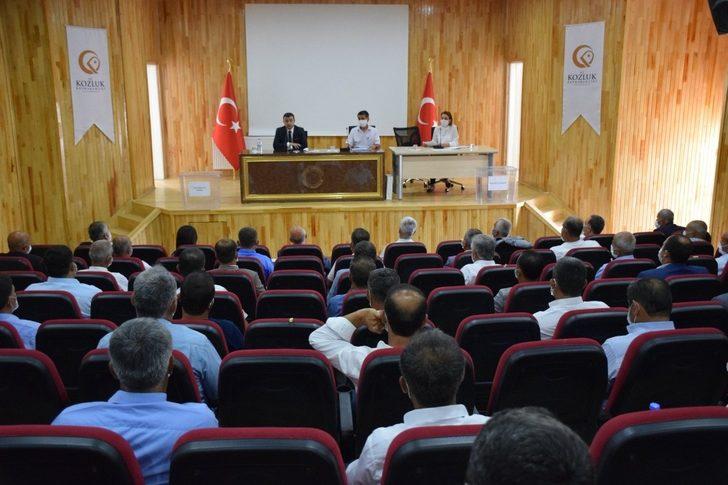 Kozluk’ta KHGB toplantısı G1