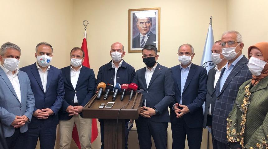 İçişleri Bakanı Süleyman Soylu'dan Bursa'daki sel felaketine ilişkin açıklama