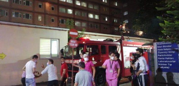 Son dakika: İstanbul Eğitim Araştırma Hastanesi'nde yangın G2
