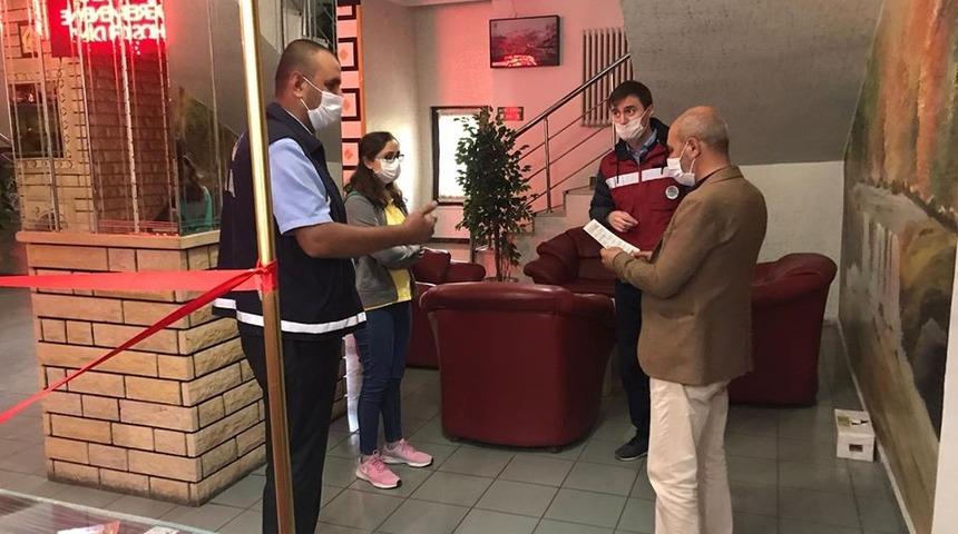 Bayburt Belediyesi zabıtasından denetim