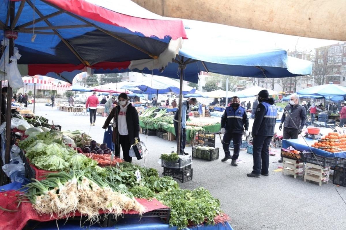 Nil&uuml;fer&rsquo;de pazaryerlerine d&uuml;zenleme