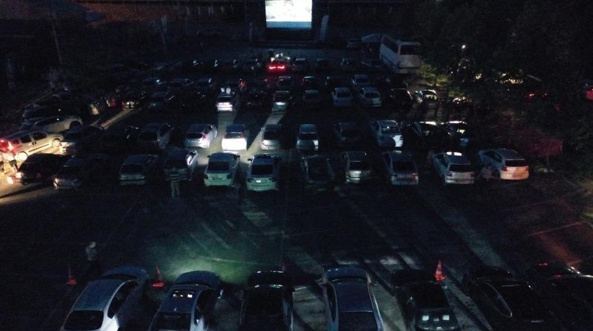 Başiskele halkı arabada sineme keyfi yaşayacak