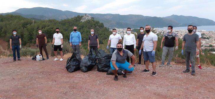 AK Partili gençler Marmaris’te çevre temizliği yaptı G1