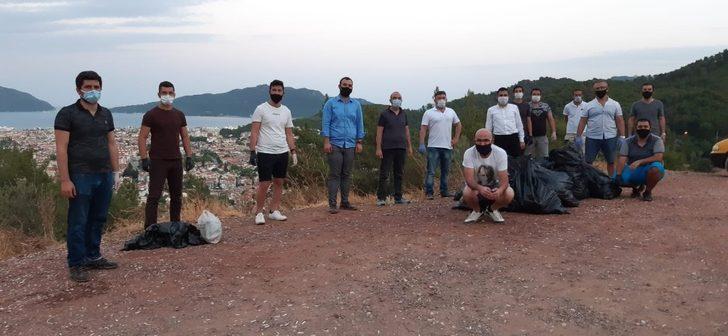 AK Partili gençler Marmaris’te çevre temizliği yaptı G2