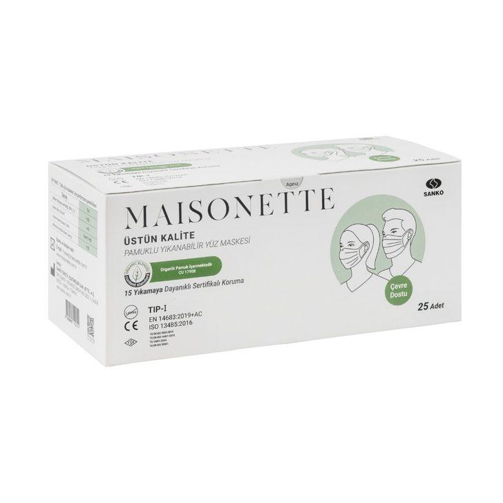 Pamuklu ve yıkanabilir yüz maskeleri G2