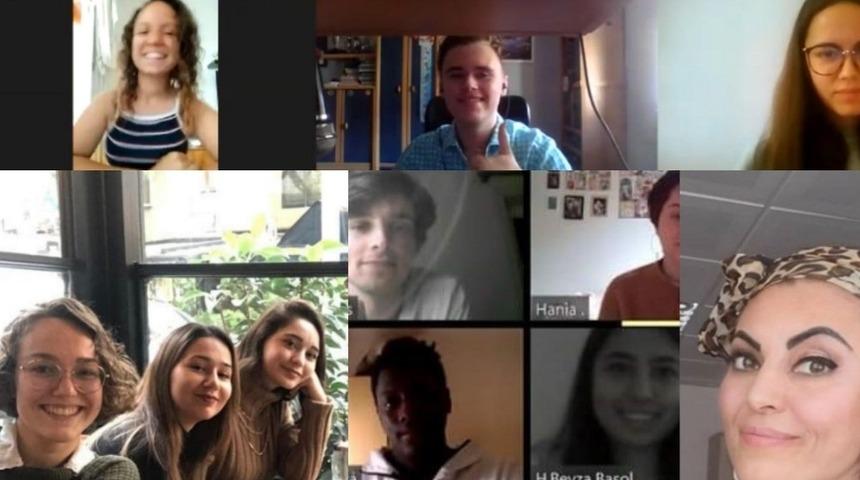 Egeli dil &ouml;ğrencileri pandemiyi &ouml;ğrenerek ge&ccedil;irdi