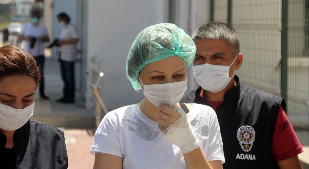 Boşanmak isteyen karısını darp ederken &ouml;ld&uuml;