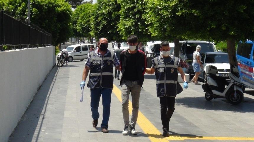 Motosiklet hırsızı &ccedil;aldığı motosikletle yakalandı