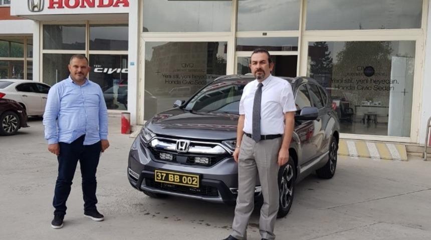 Honda&rsquo;nın &ccedil;evreci modeli &Ccedil;atalzeytin Belediyesi&rsquo;nin itfaiye &ouml;nc&uuml; ara&ccedil; filosuna eklendi