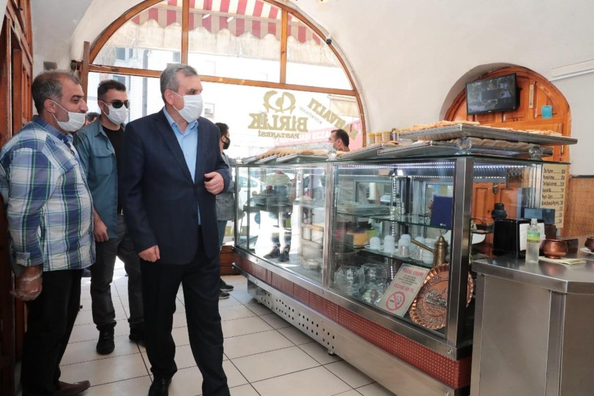 Başkan Beyazg&uuml;l&rsquo;den esnaf ziyareti