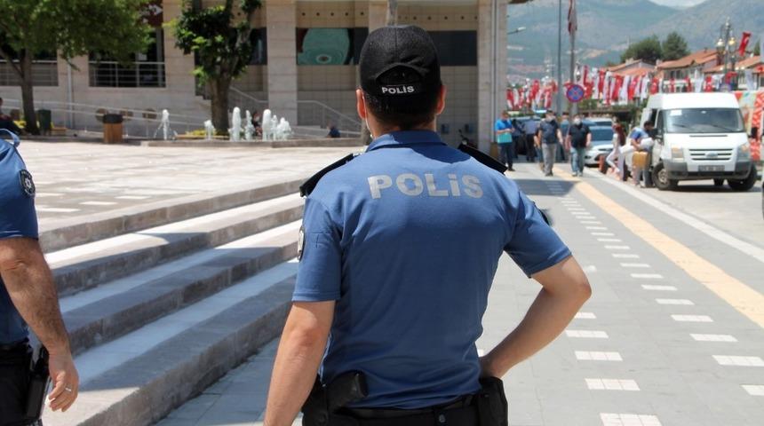 Amasya’da maske yasağına uymayanlara ceza kesildi
