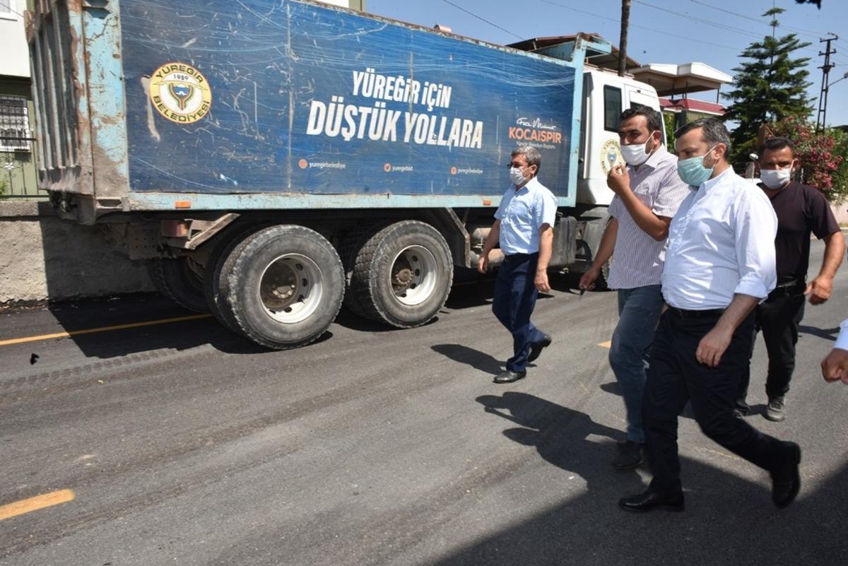 Başkan Kocaispir: "Y&uuml;reğir&rsquo;de yol sorunu kalmayacak"