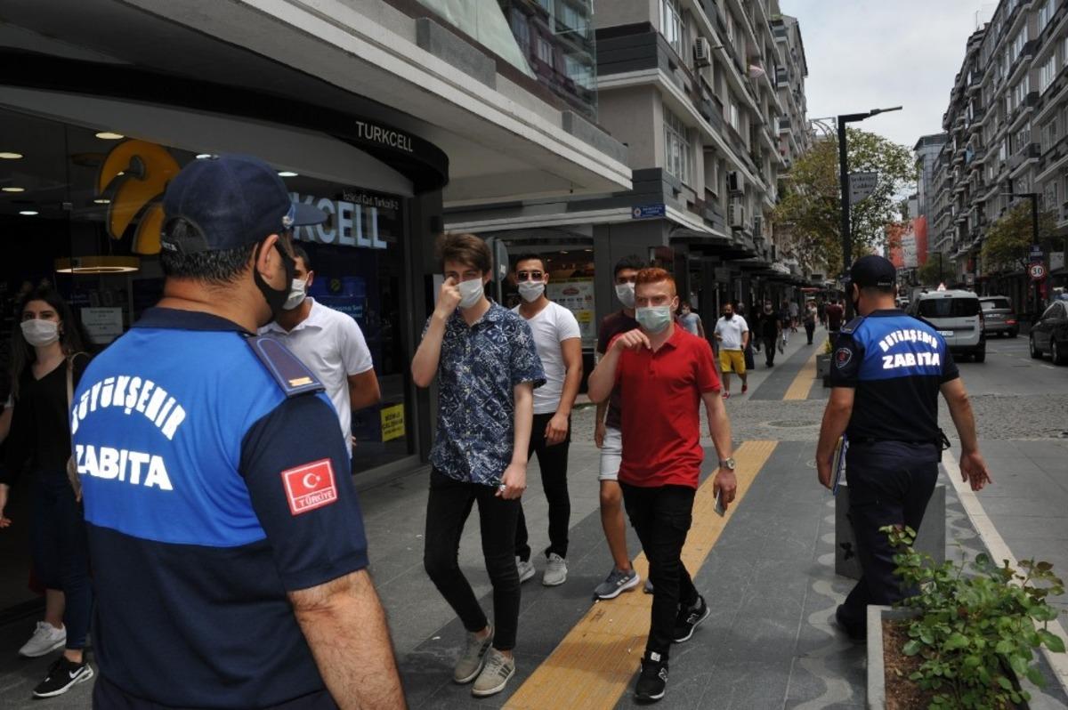 Zabıta maske denetiminde