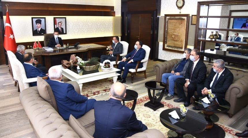 ATB&rsquo;den Aydın Valisi Aksoy&rsquo;a ziyaret