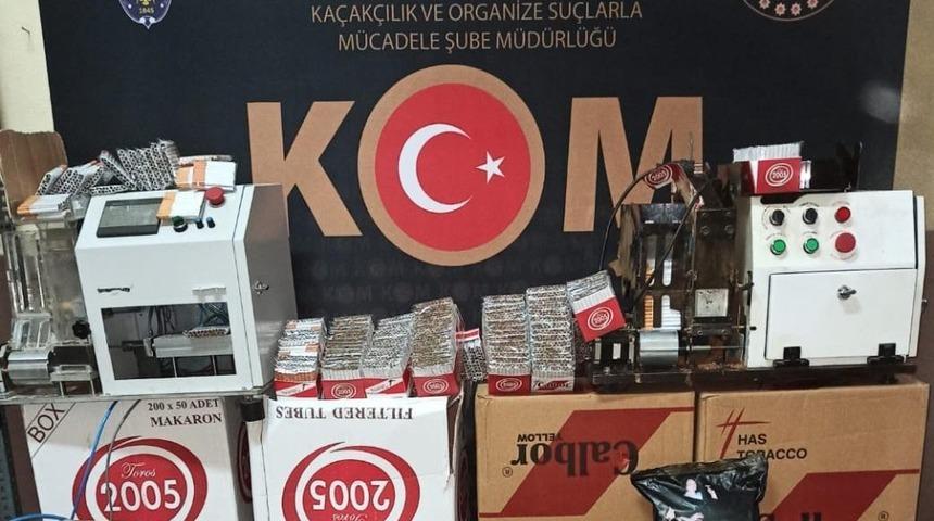 K&uuml;tahya&rsquo;da ka&ccedil;ak t&uuml;t&uuml;n operasyonu