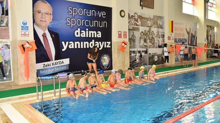 Salihli&rsquo;de y&uuml;zme kursları yeniden başlıyor