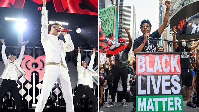 K-pop şarkıcıları ve hayranları, ırkçılığı protesto eden 