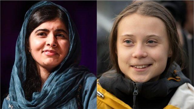 Malala Yousafzai ve Greta Thunberg