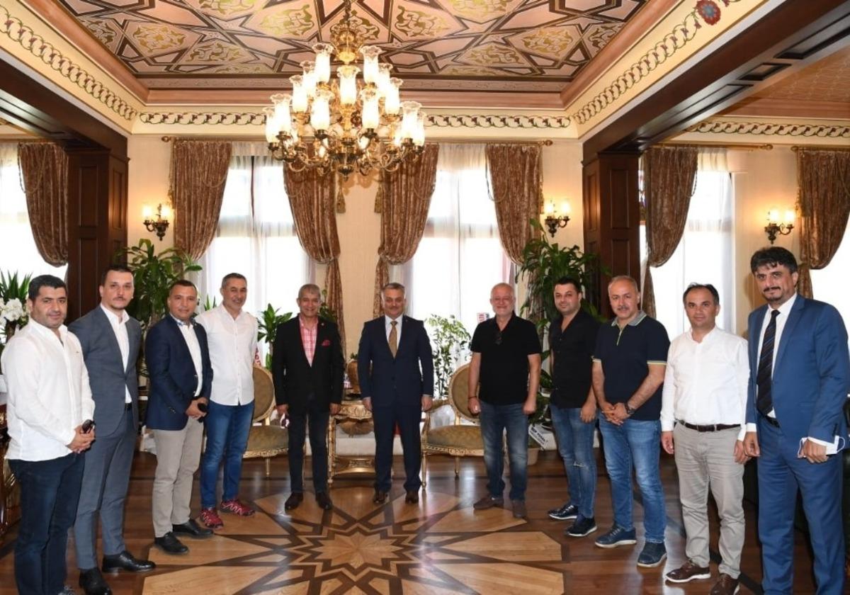 AGC&rsquo;den Vali Yazıcı&rsquo;ya  &rsquo;Hayırlı olsun&rsquo; ziyareti