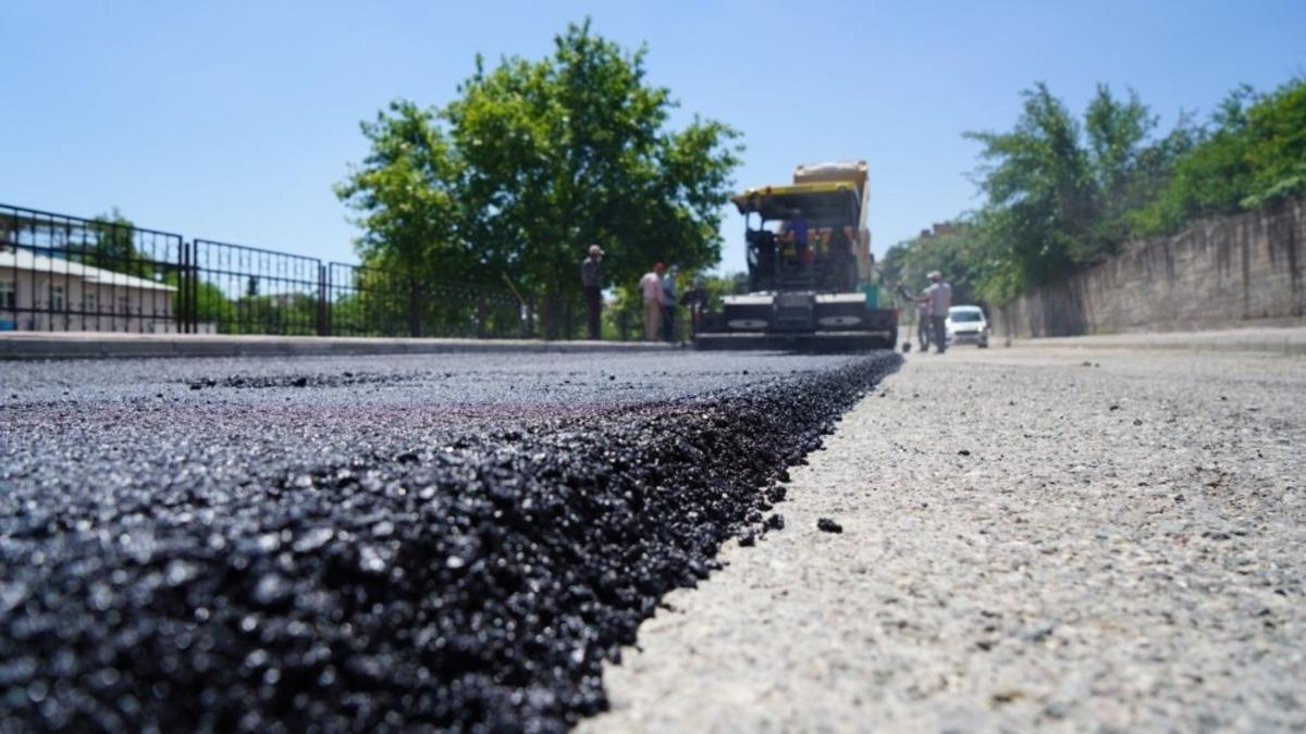 Kap Cami Mahallesi&rsquo;nde asfalt &ccedil;alışması