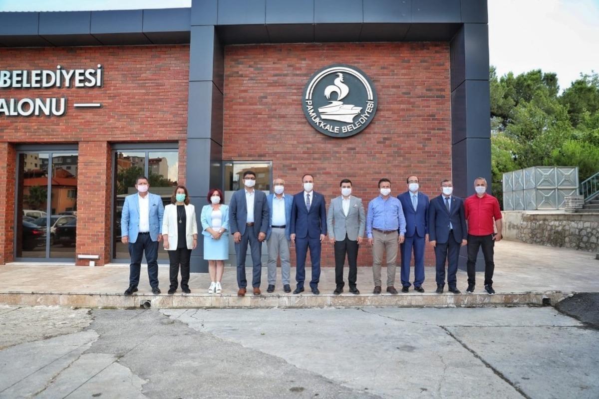 Pamukkale Belediyesi, Akdeniz Belediyeler Birliği enc&uuml;men toplantısına ev sahipliği yaptı