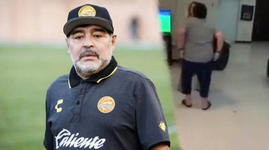 Maradona'dan skandal hareket!