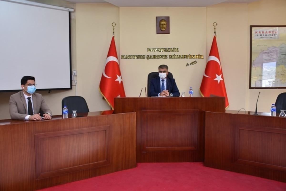 Karab&uuml;k İl İdare Şube Başkanları Toplantısı