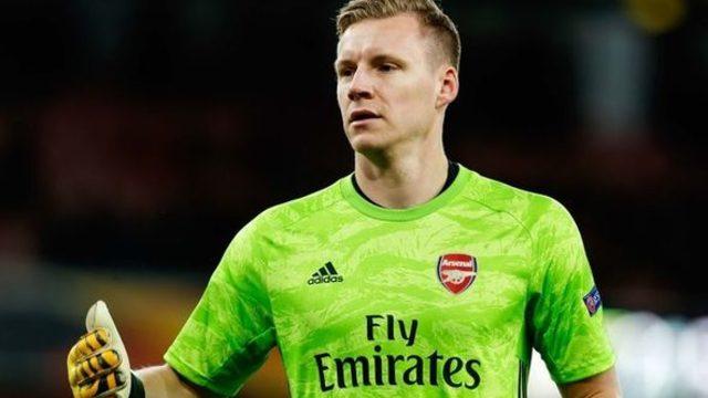 Arsenal kalecisi Leno en az 1 ay yok