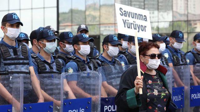 Barolar yürüyüşü Anıtkabir'de sonlandırdı: 