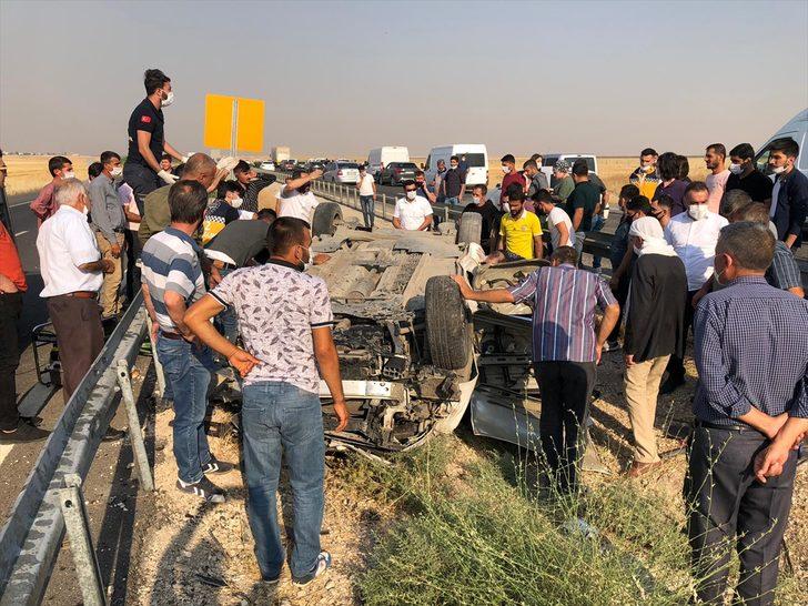 Mardin'de trafik kazası: 1 ölü, 1'i bebek 2 yaralı G1