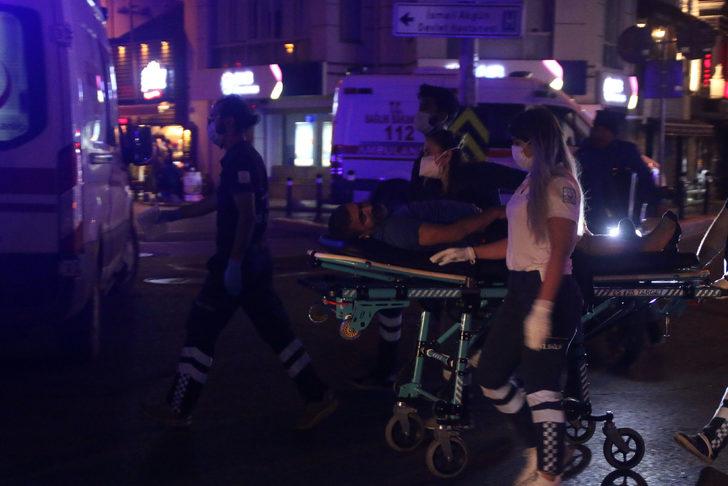 Sarıyer'de dehşet anları! Can havliyle denize atladılar G3