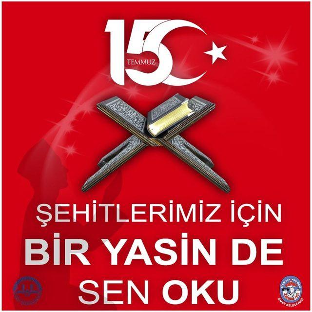 15 Temmuz şehitleri için ’Bir Yasin de sen oku’ kampanyası