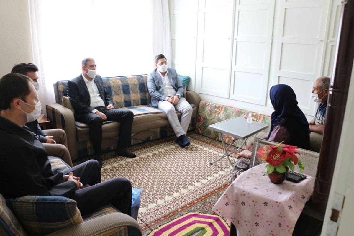 Şaphane&rsquo;de şehit ailelerine ziyaret