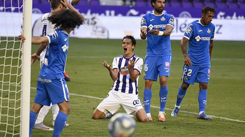 ÖZET | Real Valladolid-Getafe maç sonucu: 1-1