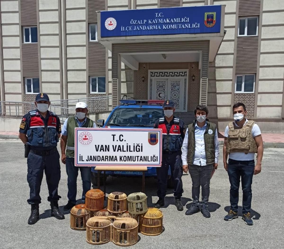 &Ouml;zalp&rsquo;ta kafes avcılarına 17 bin 60 TL para cezası