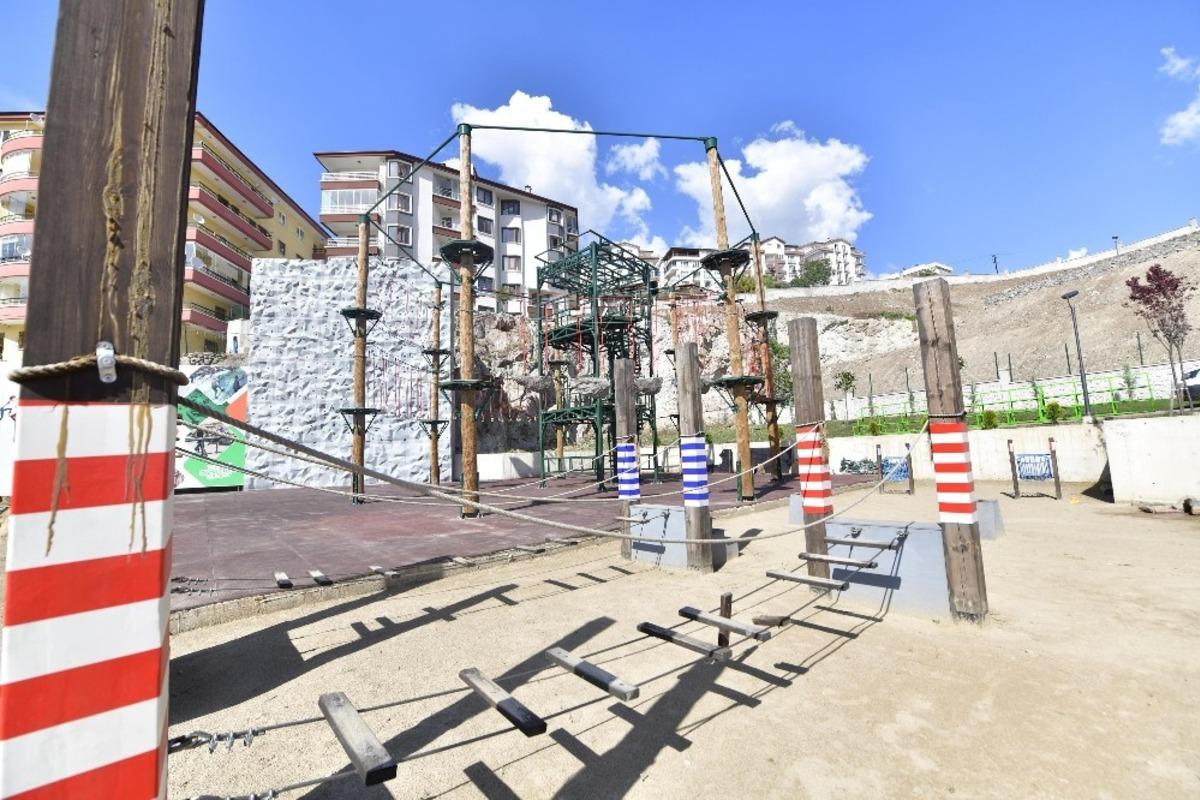 Mamak Belediyesi&rsquo;nden &ldquo;Macera Dolu Park&rdquo;