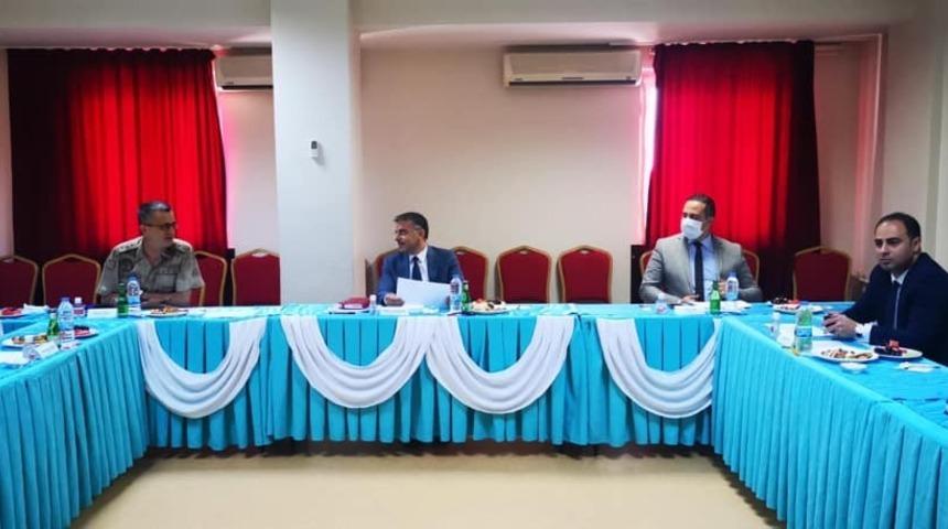 Erzincan’da mahkumların sağlık hizmetlerinin yürütülmesi hususunda toplantı yapıldı