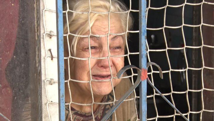 Evini su basan yaşlı kadın kedi ve köpekleri için ağladı G1
