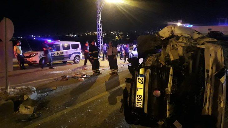 Kilis’te trafik kazası: 1 ölü, 4 yaralı G3