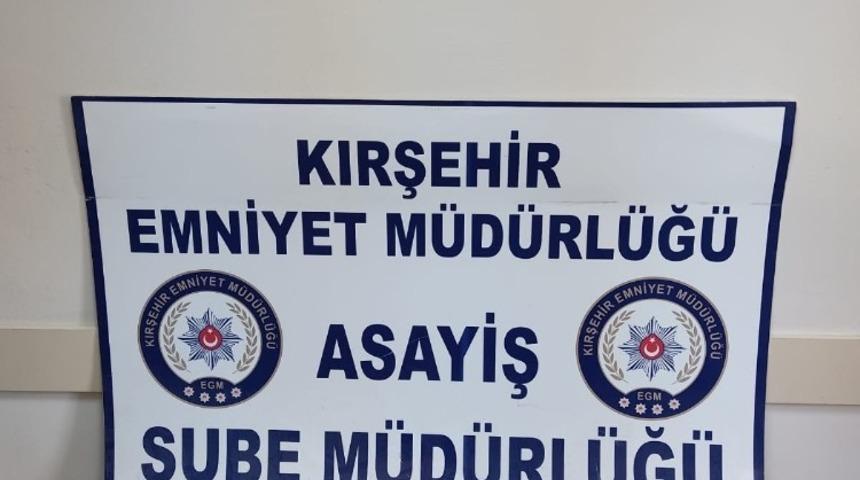 Kırşehir’de hırsızlık, 3 şüpheli yakalandı