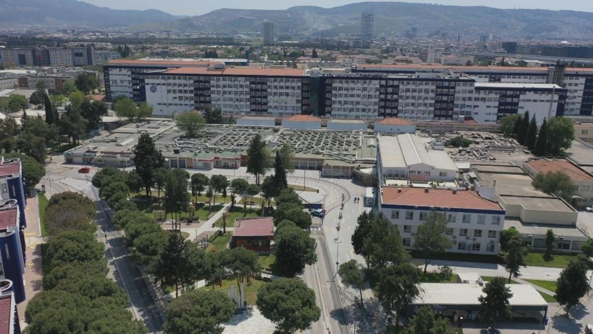 Ege &Uuml;niversitesi Hastanesinin yeşil alan miktarı 2,5 kat arttı