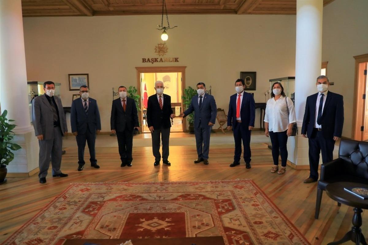 Muhtarlardan Başkan G&uuml;r&uuml;n&rsquo;e Pandemi teşekk&uuml;r&uuml;