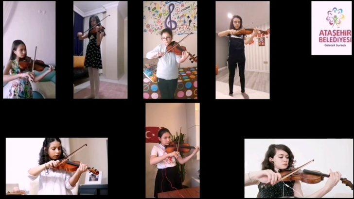 Ataşehirli kursiyerler sanat eğitimlerinde öğrendiklerini online yıl sonu gösterisinde sundular G1