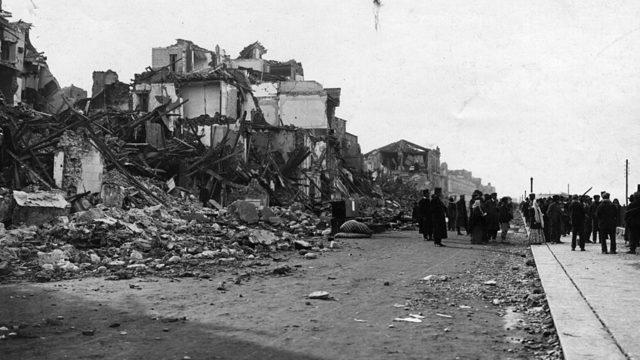 Bölgede 1908 yılında yıkıcı bir deprem meydana gelmişti