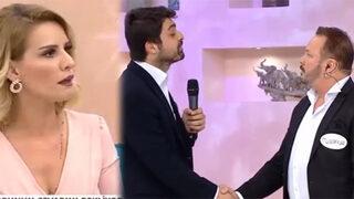 Esra Erol'un stüdyosunda skandal