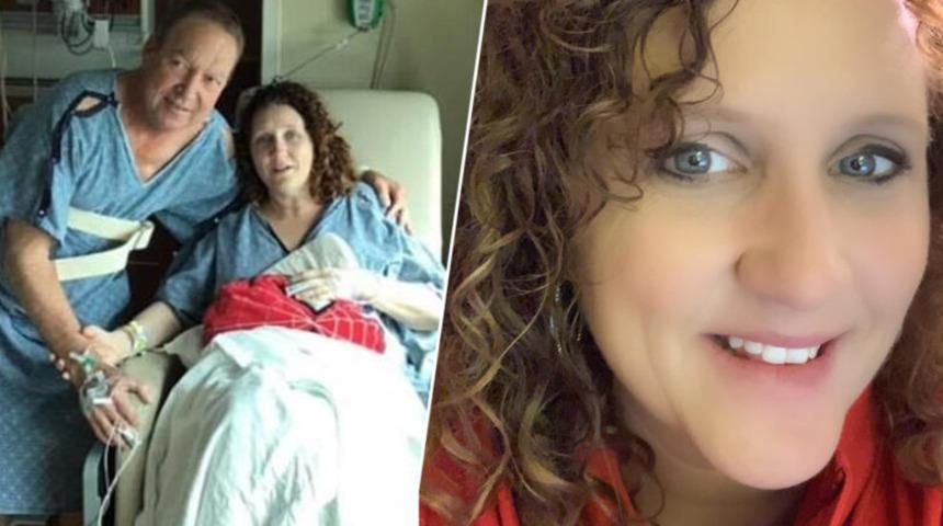 B&ouml;breğini, 16 yıl &ouml;nce &ouml;len eşinin b&ouml;breğini alan aynı adama bağışladı