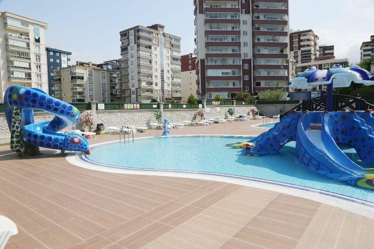 Çocuklar hijyen önlemleri eşliğinde Atakum Aqua Park’ta eğlenebilecek G4