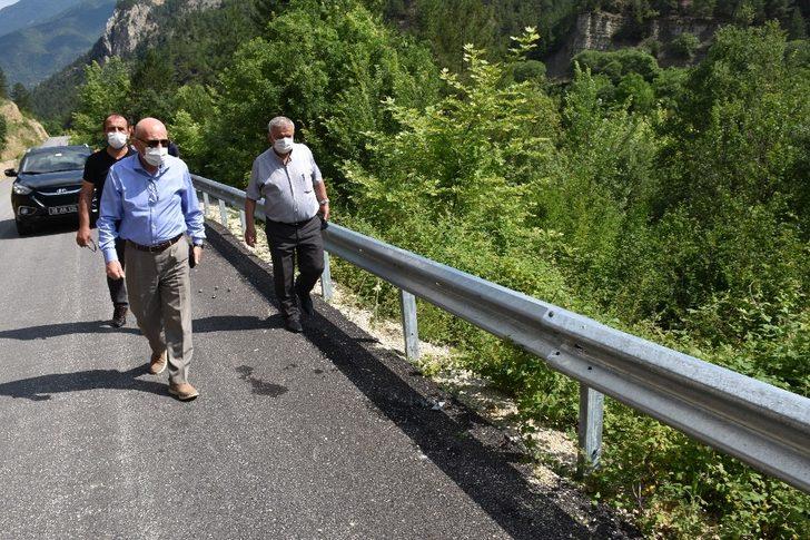 Kayak Merkezi yoluna "otokorkuluk" yapımı başlatıldı G2