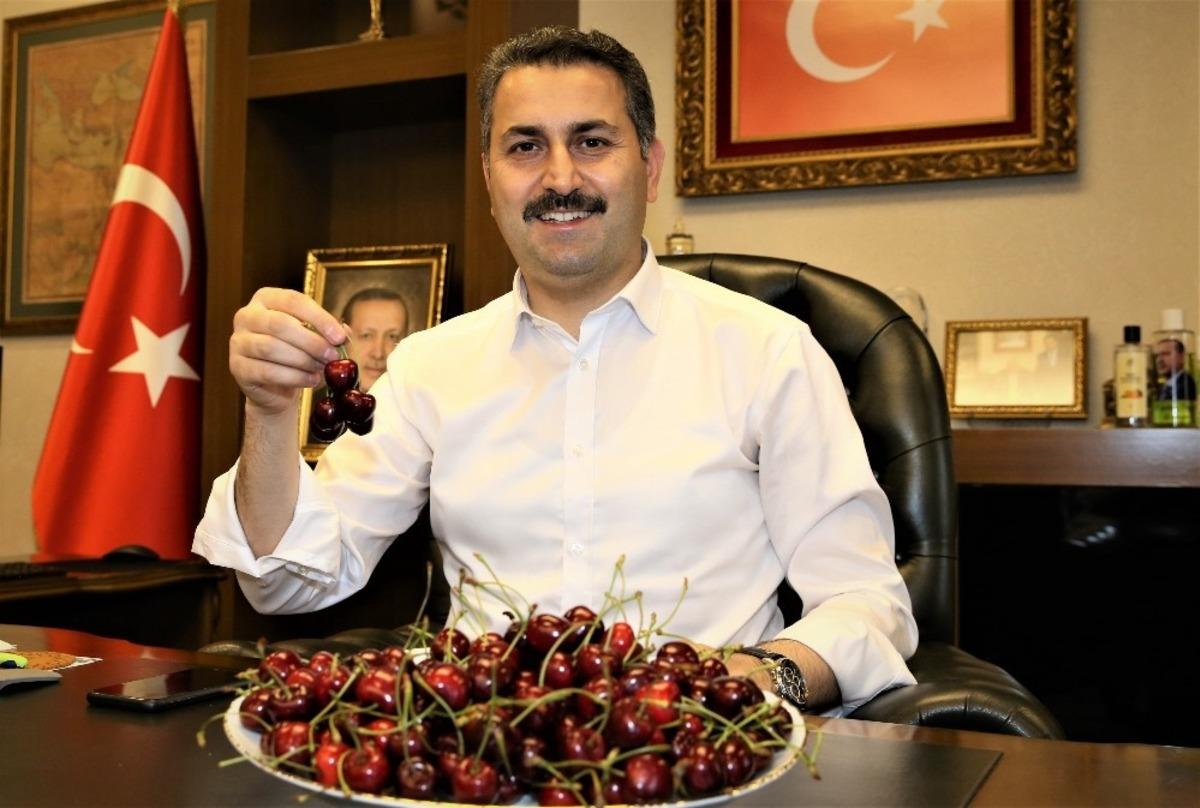 Tokat kirazı sosyal medyada tt oldu